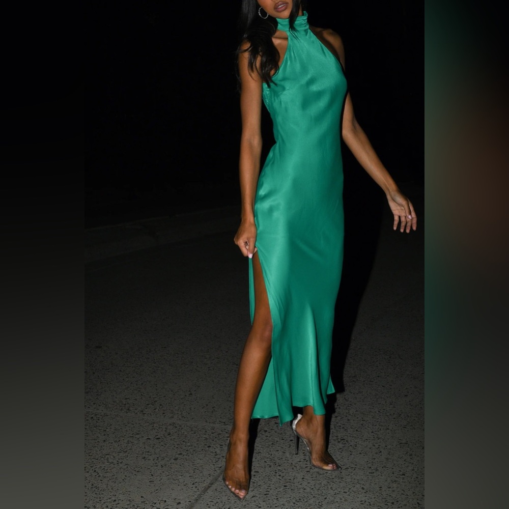 Meshki Claire Hater Low Back Dress XXS